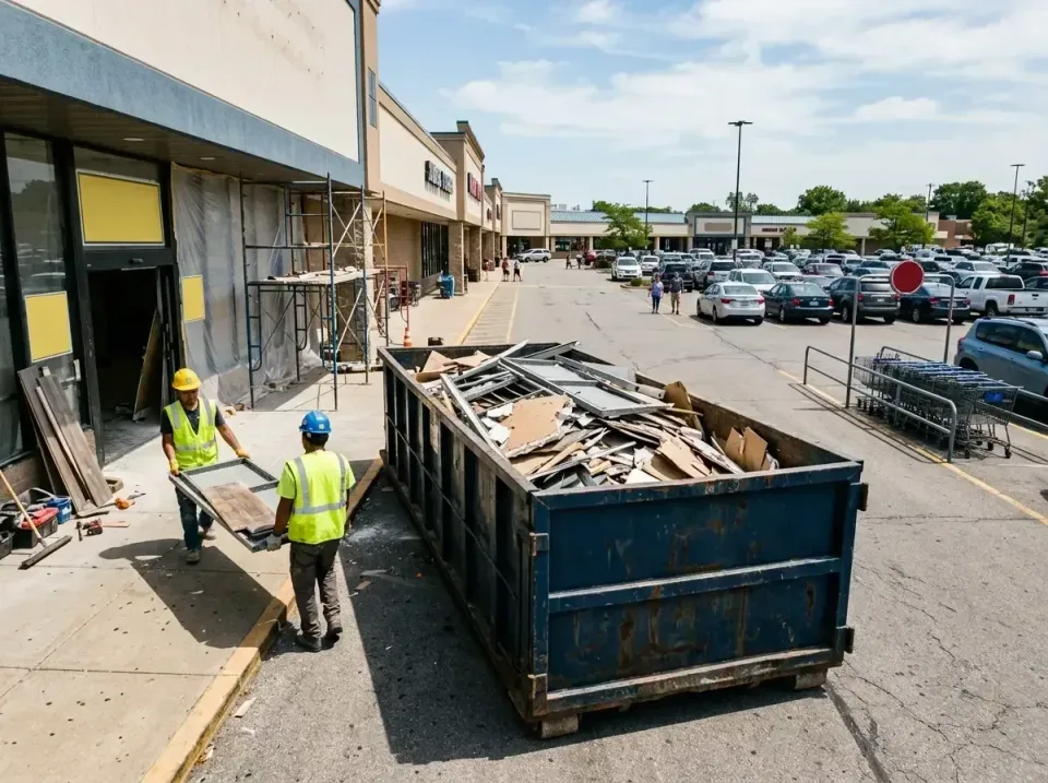 retail-store-renovation-debris-003 — frequently asked questions, Roll-off Dumpster Rentals in Green Tree, PA